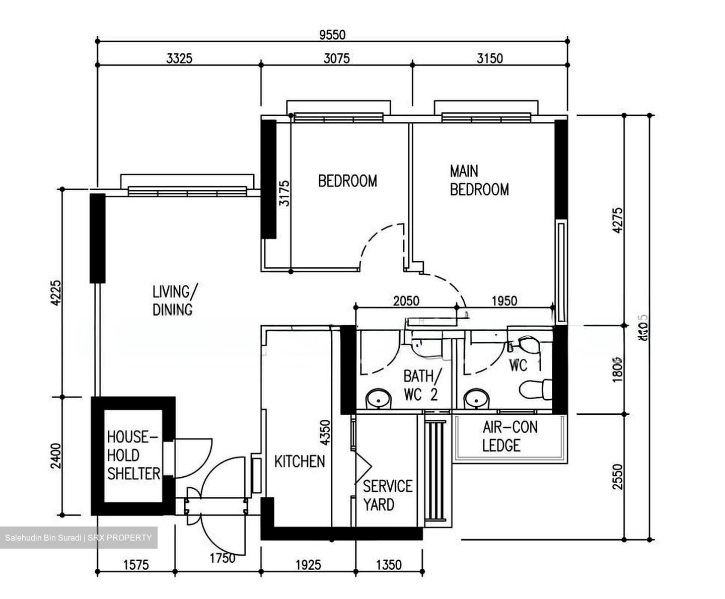 Blk 150A Yung Ho Spring II (Jurong West), HDB 3 Rooms #593664051